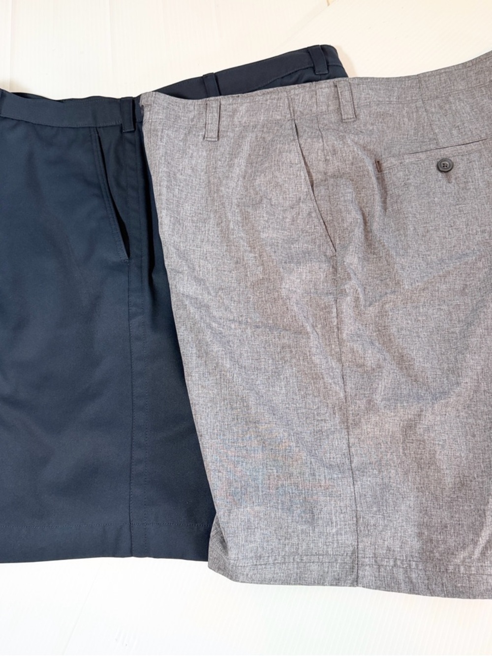 2 Pair PGA Tour Stretch Performance 9” Golf Shorts 36 waist